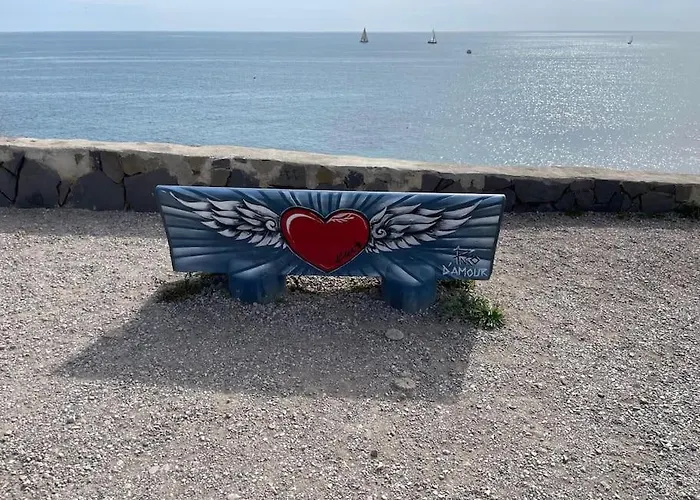 Eclats D'azur, Duplex De Charme, 200 M Appartement